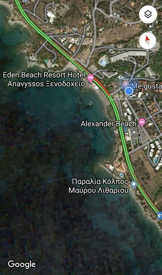New Seafront Studio Guest House Anavyssos Luaran gambar